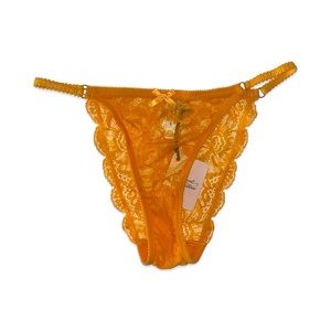 Bernie Sunset Orange Full Brief | Agent Provocateur AP 3 NWT
